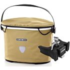 Ortlieb Up Town City mustard handlebar bag with fixation