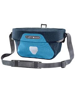 Ortlieb Ultimate Six Plus 5L handlebar bag dusk blue - denim