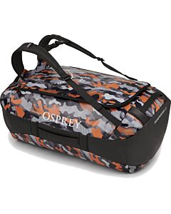 Travel bag Osprey Transporter 65 orange camo