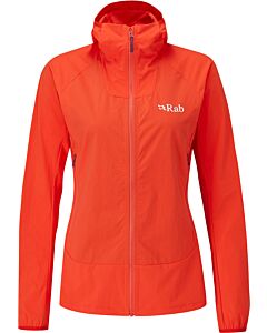 Chaqueta Rab Borealis Jacket mujer red grapefruit (naranja)