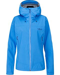 Chaqueta Rab Downpour Plus 2.0 Jacket mujer alaska blue (azul)