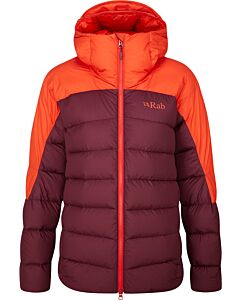 Chaqueta Rab Infinity Alpine Jacket mujer red grapefruit (rojo)