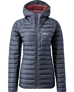 Chaqueta Rab Microlight Alpine Long mujer steel (gris)