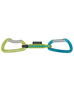 Quickdraw Edelrid Pure Slim Set oasis-icemint (green and blue)