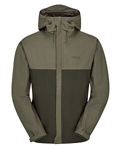 Chaqueta Rab Downpour Eco Jacket hombre pine (verde)