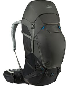 Lowe Alpine Cerro Torre 80: 100 black / greyhound (gray) backpack
