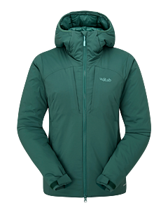 Chaqueta Rab Xenair Alpine Jacket Wmns gris - bering sea