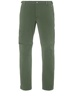 Pantalón Vaude Farley Stretch T-Zip Pants II hombre cedar wood (verde)