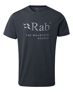 Camiseta Rab Stance Mountain Tee negro - beluga (negro)