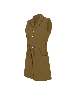 Vestido Cameros kaki m