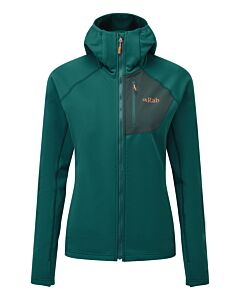 Chaqueta Rab Superflux Hoody Wmns azul – atlantis