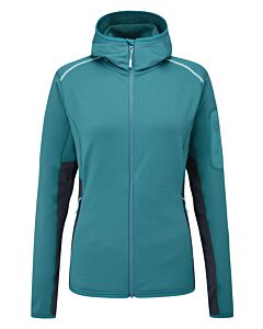 Chaqueta Rab Syncrino Mid Hoody Wmns naranja - red grapefruit
